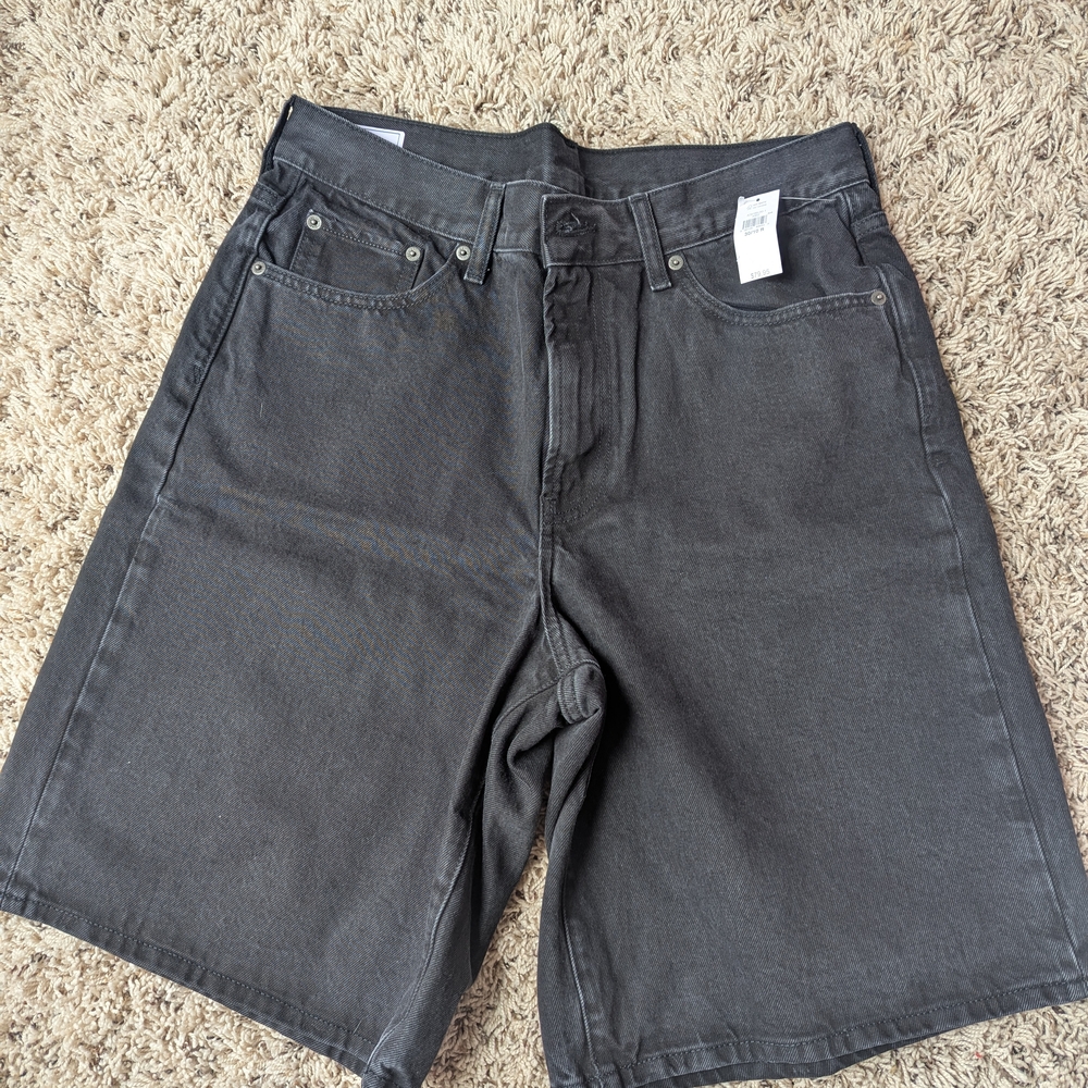 GAP Black Jean Shorts Women's 30/10R 10" Inseam